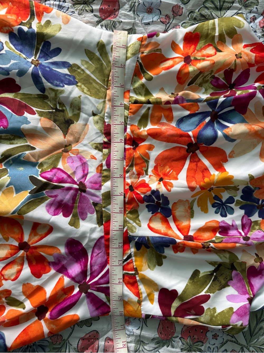 Tahari Multi-Color Floral Midi Dress - Picture 7 of 7